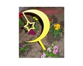 Moon Star Metal Garden Stake (G5)
