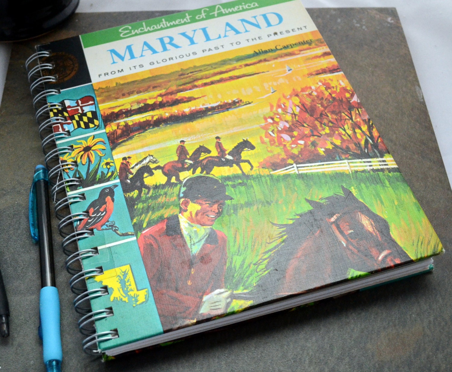 Maryland - Recycled/Upcycled Book Journal