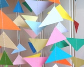 KITE  - Paper Garland -12 Feet