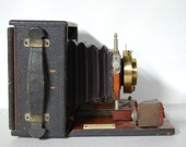 Antique 4X5 Bellows Camera Bicycle Folding Cyclone made by Western Camera MFG. Co. Chicago