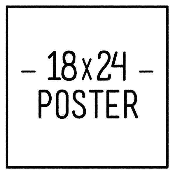 Listing for an 18x24 poster