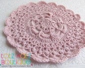 Newborn Layering Doily - Blossom Pink - Ready To Ship