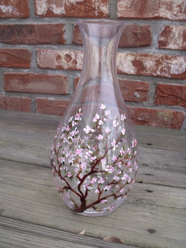 Oriental Cherry Blossom Carafe