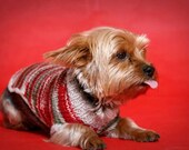 Made to Order handknit dog sweater