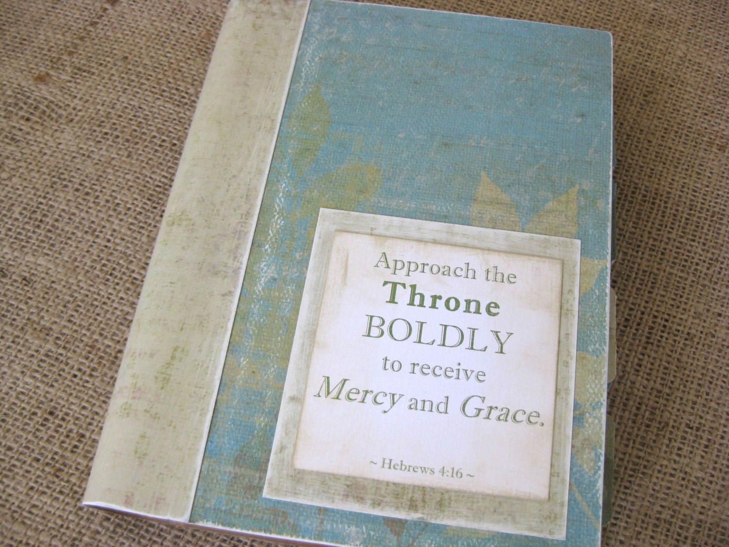 Legacy Prayer Journal, Bound Book, Leafy Print