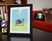 8x10, Yay Snow - New Snail and Salt limited edition print