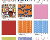 custom shore thing 2-piece crib set