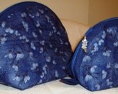 Set of Two One-Of-A-Kind Cosmetic/Makeup Bags