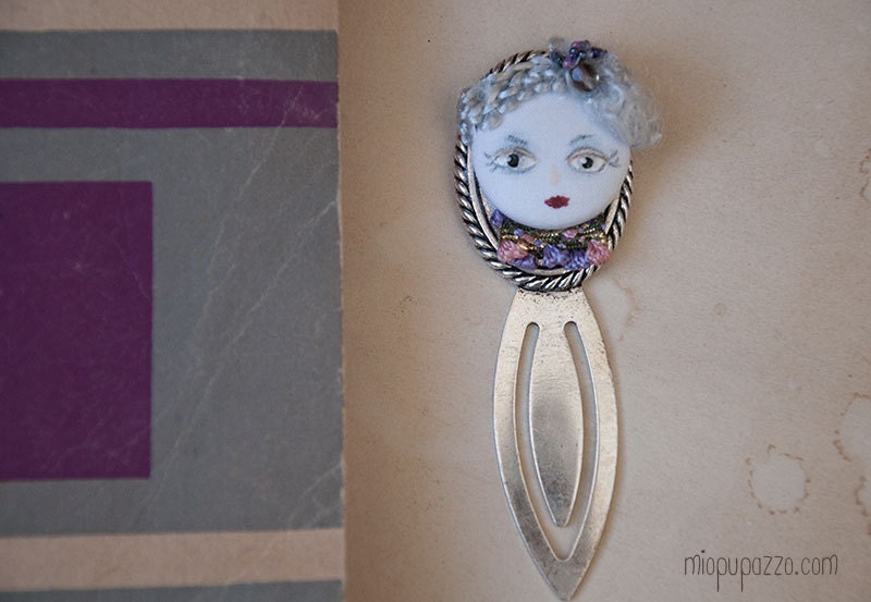 Lady Unusual art bookmark