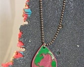 Reclaimed Skateboard Necklace