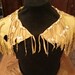 Native American leather shoulder wrap