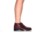 Vintage Shoes Oxblood Ankle Bootie