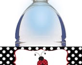 Little Ladybug Baby Shower Birthday Party Water Bottle Labels Il_170x135