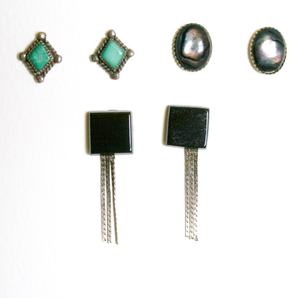 Three Pairs of Studs