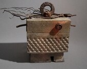 NOMI - "Only" - A Fine Art Box or Urn of Concrete and Iron
