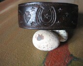 Lucky You Ranch Leather cuff