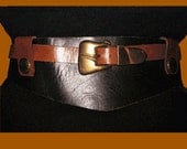 Allure,Italian Style...Handmade Cinch Corset Belt by Simboli,1970s,Vintage Accessories,Women