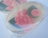 Mothers Day Rose Glycerin Soaps gift boxed