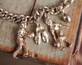 1950's Bowling Charming Bracelet - Kitsch Perfection