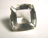Huge Quartz Crystal gemstone - 42 carats - clear gemmy AAA ooak handcrafted faceted gemstone from natural stone - large