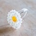 Glass Daisy Ring