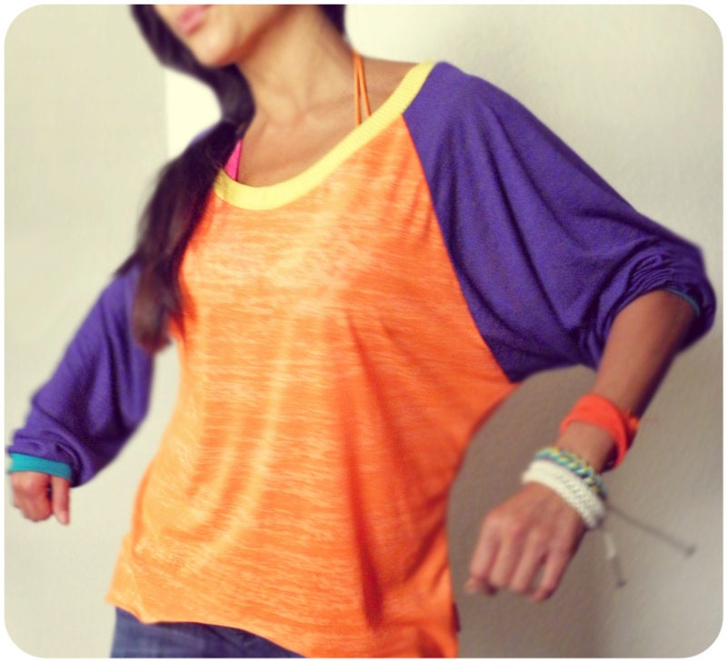 Dance Burn Out Raglan Sports Tunic