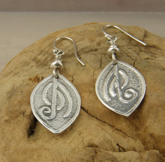 Silver Dangles - Marquise Shape