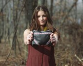 Black Nancy - Recycled Leather Clutch
