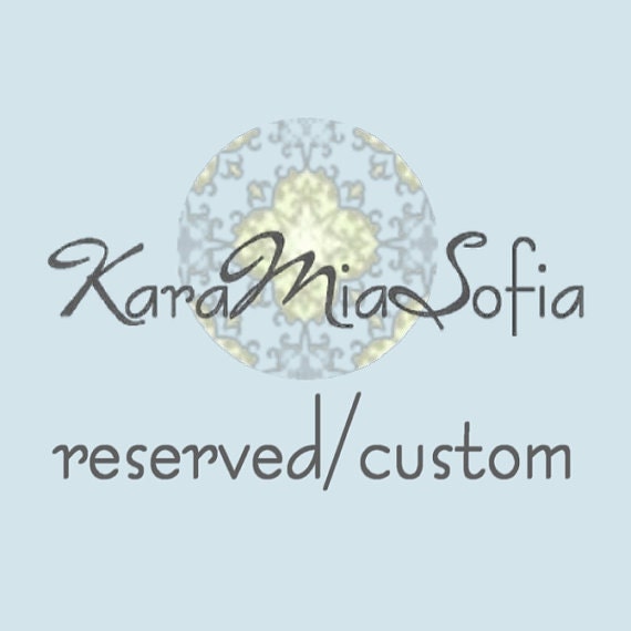 Custom for Christina / (8)  Jenna Clutches in Linen w/ Patterned Lining w/ Straps and Personalization  / (Balance)