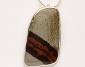 Indian Paint Stone Pendant