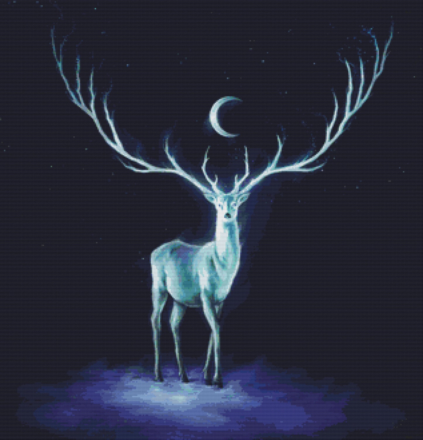 Modern Cross Stitch Kit By Jonas Joedicke 'New Life'
