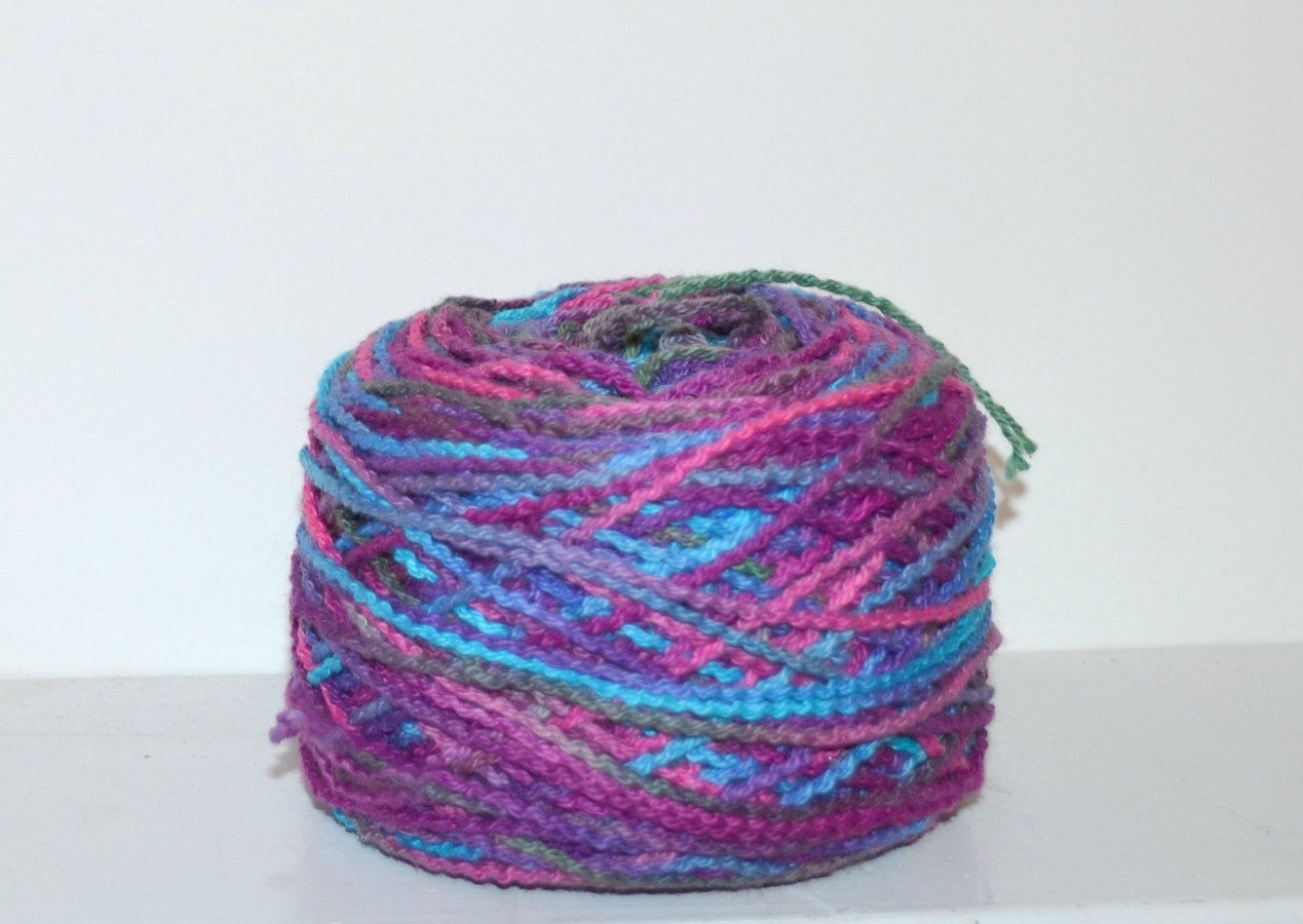 Cherry Tree Hill Yarn, Cotton Boucle Mini, Country Garden, Yarn Destash