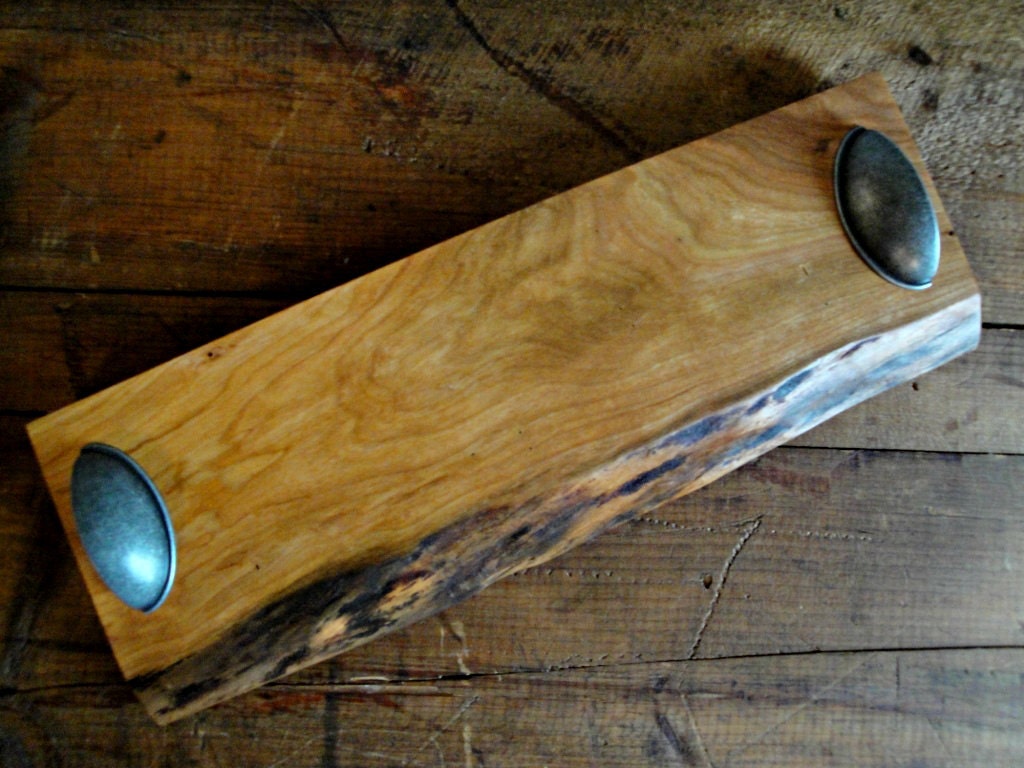 Natural Edge Cherry Cutting & Serving Board