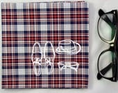 Men's Plaid Pocket Square