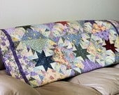 Large Lap Quilt - Stars over my Garden - 60 x 78
