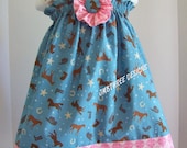 Cowgirl Dress size 6m, 9m, 12m, 18m, or 2t