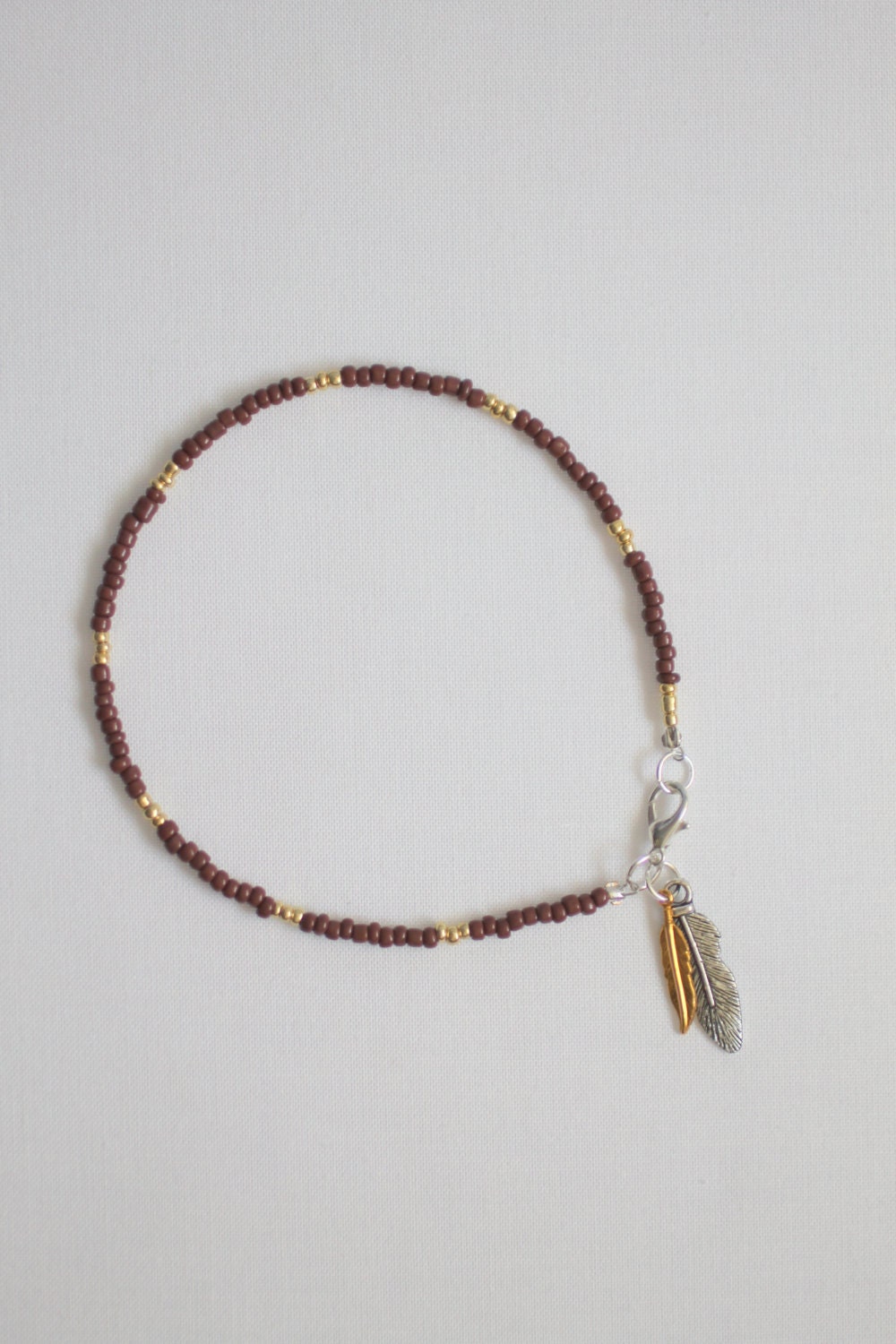 Southwestern Sunrise Anklet Brown