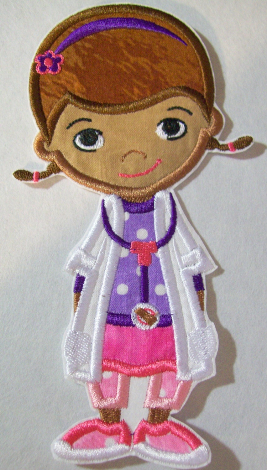 Iron On Applique - Doctor Doll 7898789