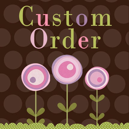 Custom listing for Michele
