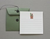 Potted Cactus Notecard