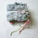 felted wool journal fairy book  - enchanted forest art diary -  fairy rose