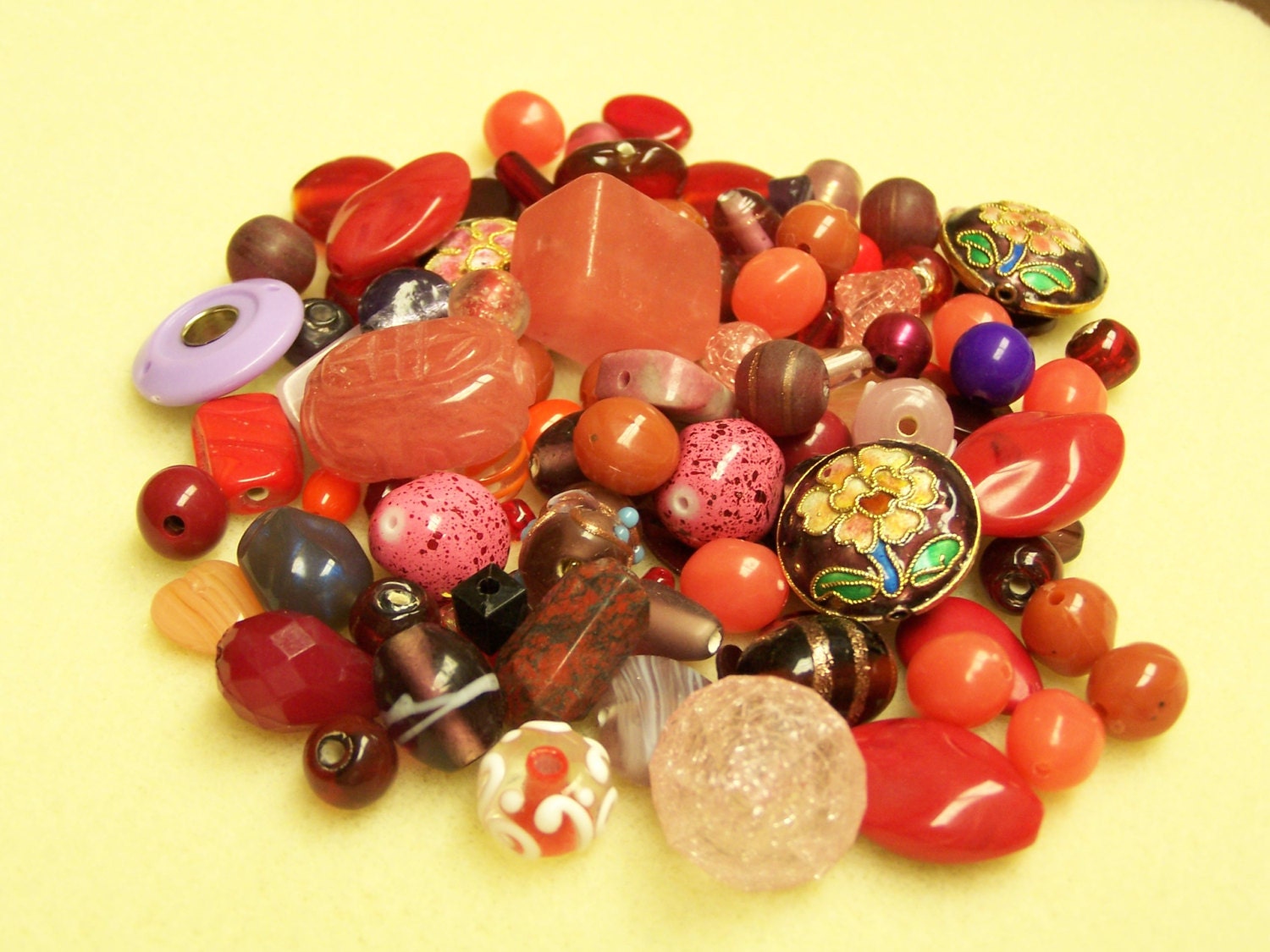 Bead Mix - Red