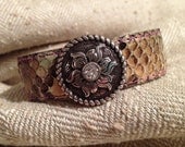 Sizzle Multi Color Recycled Belt Cowgirl 6 1/2"