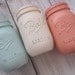 Painted Mason Jars Med size