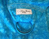 Blue Flowers Ring Sling