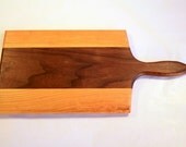 Curly Maple and Walnut Cutting Board