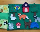 Felt Play Mat - Woodland Animals