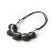 Felted Pebbles on Suede Necklace