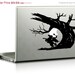 World Goth Day Sale Sleepy Hollow Headless Horseman Laptop / Car Vinyl Decal