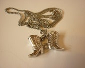 Vintage PR Cowboy Boot  Charms Necklace Prairie CHIC